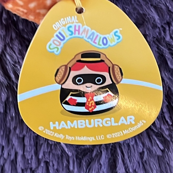 McDonald’s mini Hamburglar Squishmallow happy meal toy - Picture 4 of 6